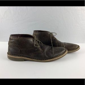 Steve Madden Leather Chukkas size 10